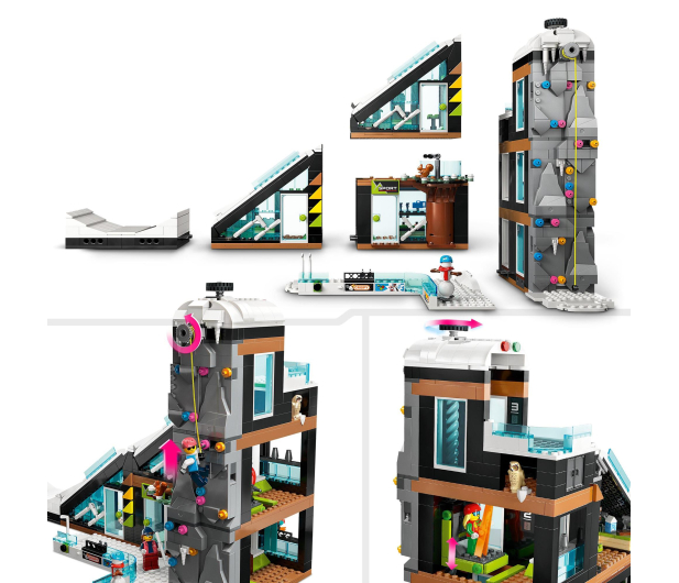 LEGO City 60366 Centrum narciarskie i wspinaczkowe - 1144444 - zdjęcie 3
